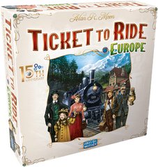 Настольная игра Ticket to Ride: Europe – 15th Anniversary (Билет на поезд - Европа 15-я годовщина)