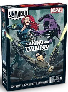 Настольная игра Unmatched Marvel: For King and Country