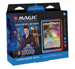 Doctor Who Commander Deck - Masters of Evil - Magic The Gathering АНГЛ