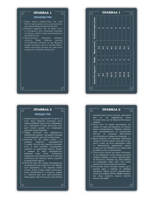 Настільна гра Мафія