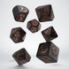 Набор кубиков Dragons Modern Dice Set Black & Copper (7 шт.) - 2