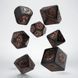 Набір кубиків Dragons Modern Dice Set Black & copper (7 шт.) - 2