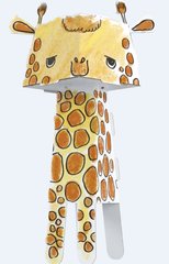 Розмальовка 3D «Жираф» (Monumi)
