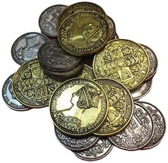 Набір вікторіанських металевих монет Nanty Narking