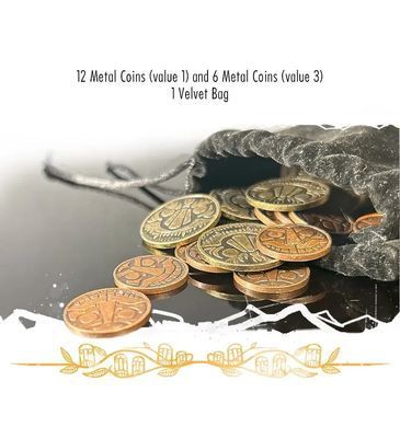 Металеві монети для гри Звір (Beast Metal Coins)