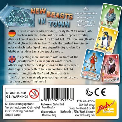 Настільна гра Beasty Bar - New Beasts in Town (англ.)