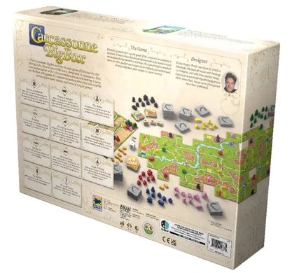 Настільна гра Каркасон Велика Коробка (Carcassonne Big Box)