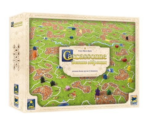 Настільна гра Carcassonne: Велике зібрання (Каркасон, Carcassonne Big Box 7)