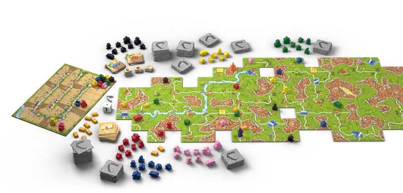 Настільна гра Carcassonne: Велике зібрання (Каркасон, Carcassonne Big Box 7)