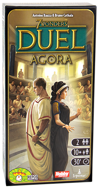 Настільна гра 7 Чудес: Дуэль Агора (7 Wonders Duel Agora) (укр.)