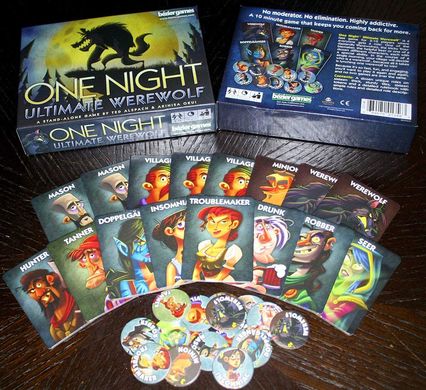 Настольная игра One Night Ultimate Werewolf