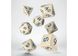 Набор кубиков Classic Runic Beige & blue Dice Set (7 шт.) - 2