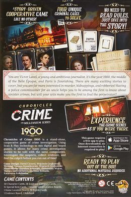 Настольная игра Chronicles of Crime 1900 (Место преступления 1900)