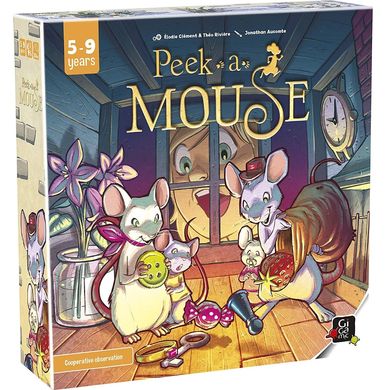 Настольная игра Мыши под крышей (Peek-a-Mouse)