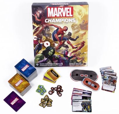 Настільна гра Marvel Champions Карткова гра, укр (Marvel Champions The Card game)