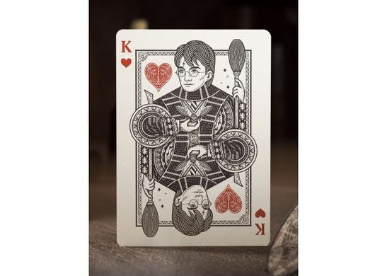 Игральные карты Theory11 Harry Potter Hufflepuff (gold)