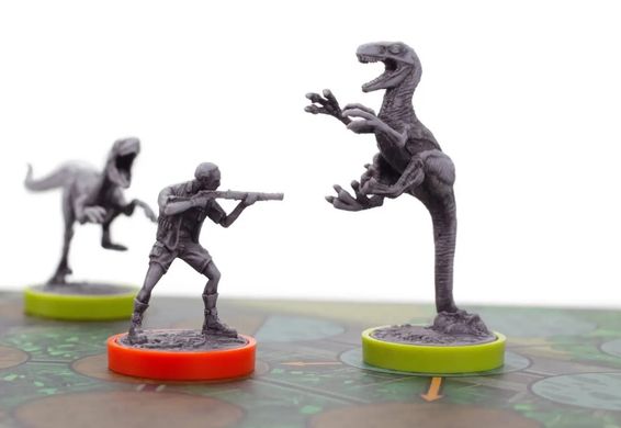 Настольная игра Unmatched Jurassic Park – InGen vs Raptors