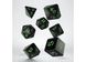 Набор кубиков Classic Runic Black & Green Dice Set (7 шт.) - 2