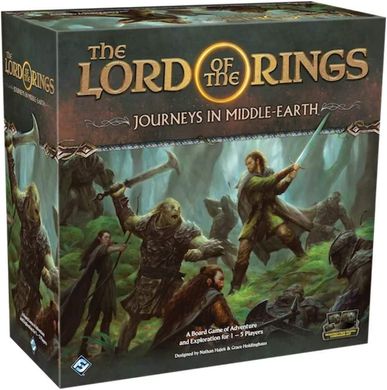 Настільна гра The Lord of the Rings: Journeys in Middle-Earth (Володар персня: Подорож у Середзем'я)