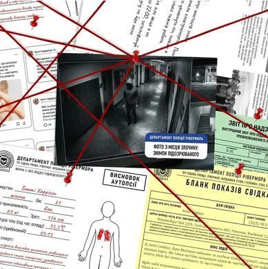 Настольная игра Місце злочину: Вбивця з Рівермора
