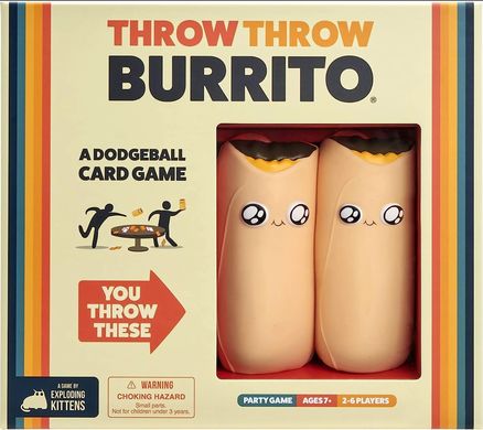 Настольная игра Throw Throw Burrito Original Edition (Кидай Бурито!)