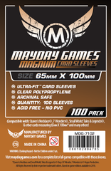 Протекторы для карт Mayday Magnum Card Sleeves (65 х 100 мм, 100 шт.) (STANDART)