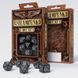 Набор кубиков Steampunk Black & White Dice Set (7 шт.) - 1
