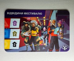 Промокарта для гри Капітани Зорельотів (Starship Captains: Convention Visit Promo Card)