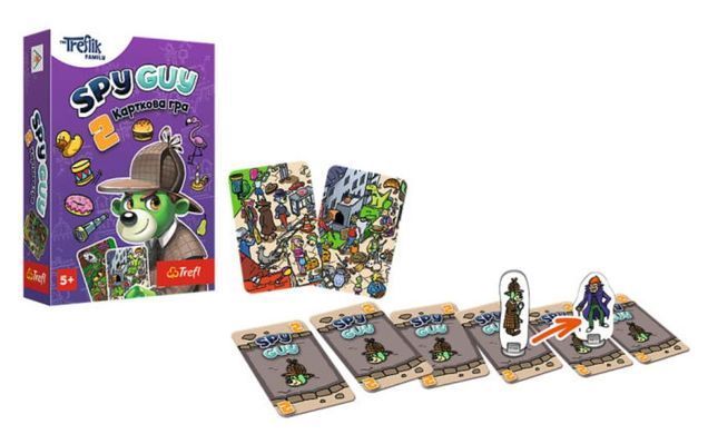 Настільна гра Шпигун: Карткова гра 2 (Spy Guy Card Game 2)