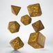 Набір кубиків Steampunk Brown & yellow Dice Se (7 шт.) - 2