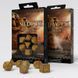 Набір кубиків Steampunk Brown & yellow Dice Se (7 шт.) - 1