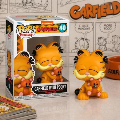 Ігрова фігурка Funko POP! серії Гарфілд - Гарфілд з Пукі