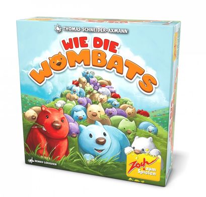 Настольная игра Вомбат (Wie die Wombats) (англ.)