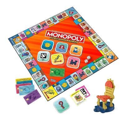 Настольная игра Монополія Мобільний Банкінг (Monopoly App Banking)