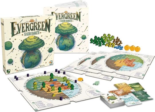 Настольная игра Evergreen. Зелена планета