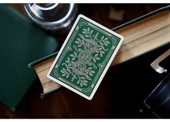 Карты игральные Theory11 Monarchs (green)
