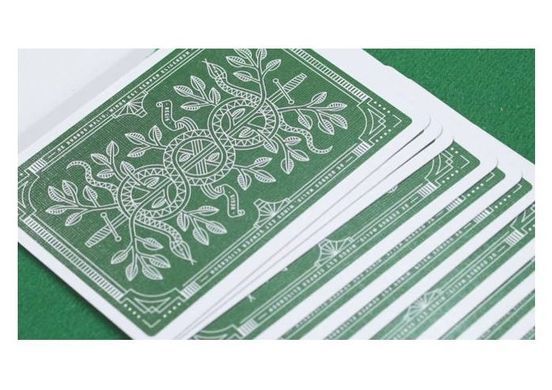 Карты игральные Theory11 Monarchs (green)