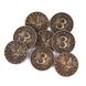 Комплект металлических монет «Крауды» - 4