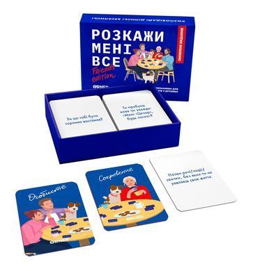 Настільна гра Розкажи мені все! Friends edition