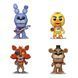 Набір ігрових фігурок Funko POP! серії 5 ночей у Фредді (4 фігурки)