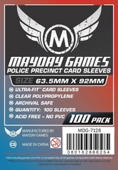 Протектори для карт Mayday Custom Police (63.5 х 92 мм, 100 шт.) (STANDART)