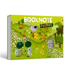 Блокнот зеленый "Booknote Pocket"
