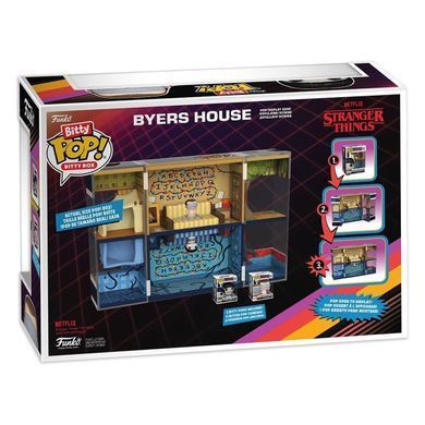 Ігровий набір Bitty POP! Boxes серії Дивні дива - Будинок Баєрса