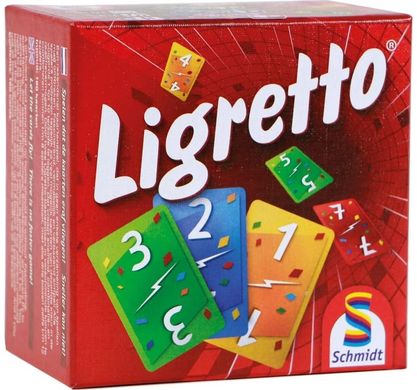 Настольная игра Лігретто червоний (Ligretto Red international)