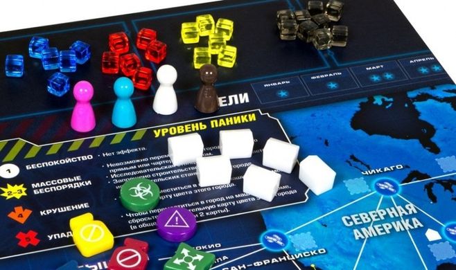 Настольная игра Пандемия: Наследие (синяя коробка)