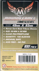 Протектори для карт Mayday Roman Card Size (49 х 93 мм, 100 шт.) (STANDART)