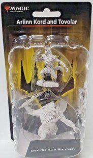 Magic the Gathering Miniatures W04 Arlinn Kord & Tovolar
