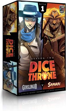 Настільна гра Dice Throne Season Two Box 1: Gunslinger vs Samurai
