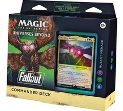 Commander Deck Mutant Menace Fallout Magic The Gathering АНГЛ