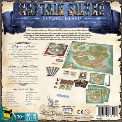 Настільна гра Treasure Island: Captain Silver – Revenge Island